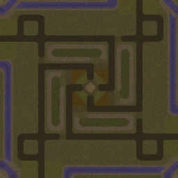 Burbenog TD - Rise of the Fallen terrain minimap