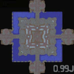 Castle Def. THIRI (0.99j3) terrain minimap
