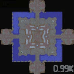 Castle Def. THIRI (0.99k3) terrain minimap