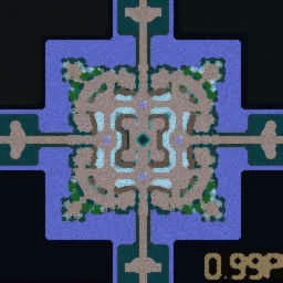 Castle Def. THIRI (0.99R9) terrain minimap