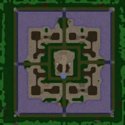 Castle Defence 7.6 TFT version ! terrain minimap