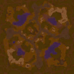 Centaur Grove terrain minimap