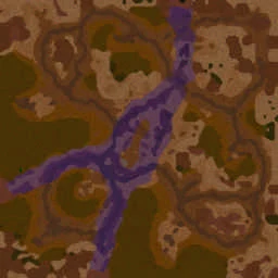 Centaur River terrain minimap