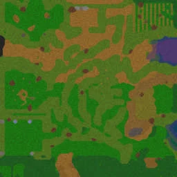 Chaos in Corene terrain minimap
