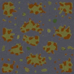 Chaotic Islands terrain minimap