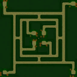 Circle Green TD terrain minimap