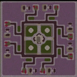 City TD Team 1.5b terrain minimap