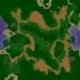 Colline della vittoria terrain minimap