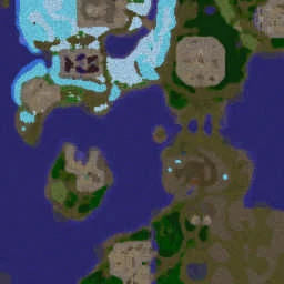 Coming of the Horde 22.4 terrain minimap