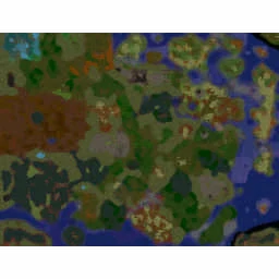 Conflict For Sereg D`or terrain minimap