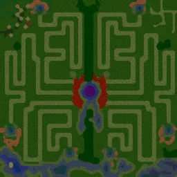 Crater Pond TD 1.6 Survivor terrain minimap