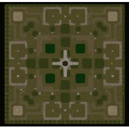 Cube Defense v3.1 terrain minimap