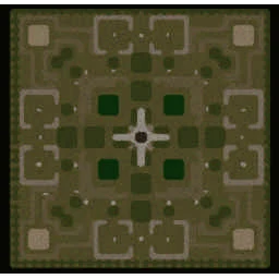 Cube Defense v4.8 terrain minimap