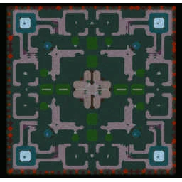 Cube Defense v9.2 terrain minimap