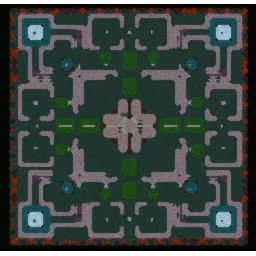 Cube Defense Hot v9.3 terrain minimap