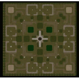 Cube Defense 5.0 terrain minimap