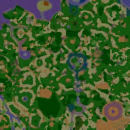 Custom Castle Defense v4.2.3 terrain minimap