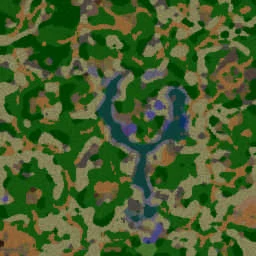 Custom Castle Defense v8.0 terrain minimap