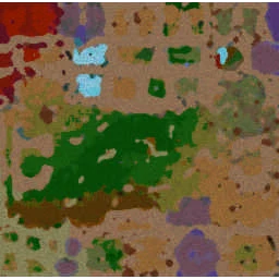 Custom Hero Arena 3D Final terrain minimap