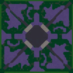 Custom Race/Class King of the Hill terrain minimap