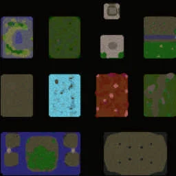 Custom Team Survival 5.22 terrain minimap