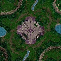 Dalaran terrain minimap
