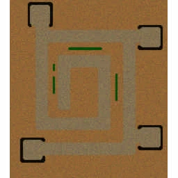 DarkDemen's Spiral TD v.2.7 terrain minimap