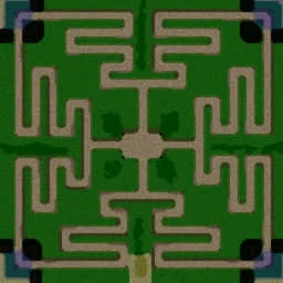 DBZ Hero Maze Survival[TD] terrain minimap