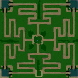DBZ TD The Fusion Levels V7 terrain minimap