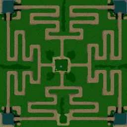 DBZ TD The Ultimate Fighter terrain minimap