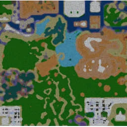 DBZ Tribute Elite v2.1c terrain minimap