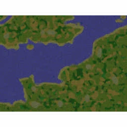 DDAY; Liberation of France v1.0 terrain minimap