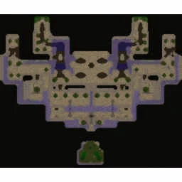 Defending Ascenders terrain minimap