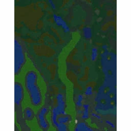 Defense of Felwood terrain minimap