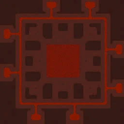 Demon Circle TD Endless terrain minimap