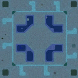 Demon Circle TD Winter 1.3 terrain minimap