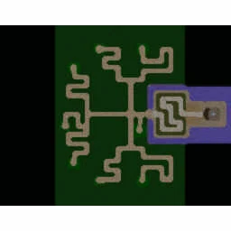 Devil's Nightmare TD v3.6 terrain minimap