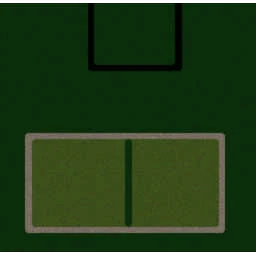 Dodgeball terrain minimap