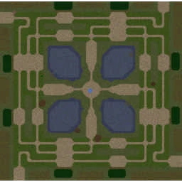Domino-Spiral TD-KelThuzad V4.7c Ed terrain minimap