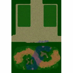 Doodads Arena 0.91 terrain minimap