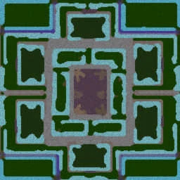 Down town Dalaran terrain minimap