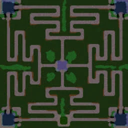 Dragon Ball Z Td Maze V.0.0.7 terrain minimap