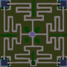 Dragon Ball Z Td Maze V.0.0.7 terrain minimap