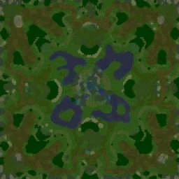 Dragon Falls terrain minimap