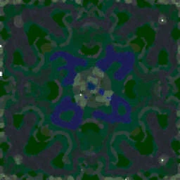 Dragon Falls terrain minimap
