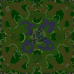 Dragon Falls terrain minimap