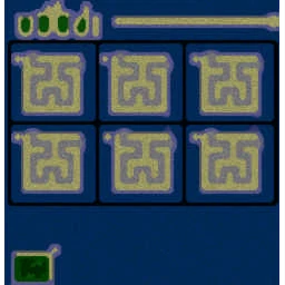 Drowning TD v2.6 terrain minimap
