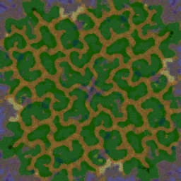 Ekrezem's Maze v1.1 terrain minimap
