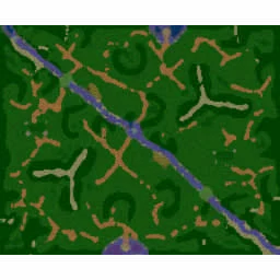 Elven Homeland terrain minimap