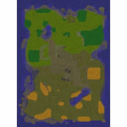 Elven Isle terrain minimap